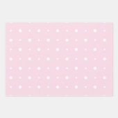 Pink und Blue Baby Geschenkpapier Set (Vorderseite)