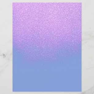 Pink und Blue Ombre Shimmer Scrapbook Papier
