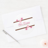 Pink und Brown Cherry Blossom Promo Stickers (Umschlag)