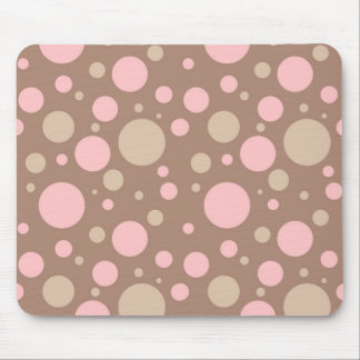 ~~Pink und Brown-Tupfen Mousepad
