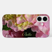 Pink und Cream Hydrangeas Case-Mate iPhone Hülle (Rückseite (Horizontal))