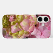 Pink und Cream Hydrangeas Case-Mate iPhone Hülle (Rückseite (Horizontal))