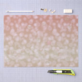 Pink und cremefarbenes Tissue Paper Seidenpapier (Handwerk)