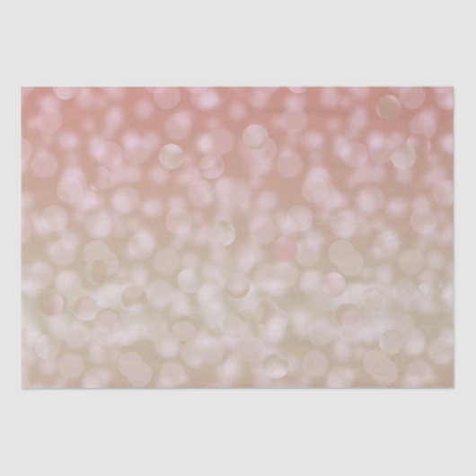 Pink und cremefarbenes Tissue Paper Seidenpapier (Vorderseite)