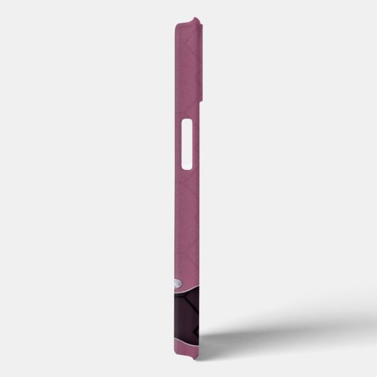 Pink und Diamond Case-Mate iPhone Case-Mate iPhone Hülle (Rückseite / Rechts)