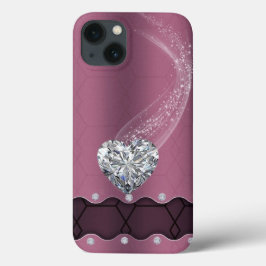 Pink und Diamond Case-Mate iPhone Hülle