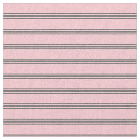 Pink und Dim Gray Lines Muster Stoff (Nahaufnahme)