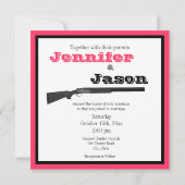 Pink-und Einladung (Rückseite)