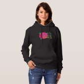 Pink und Gelb Hoodie (Vorne ganz)