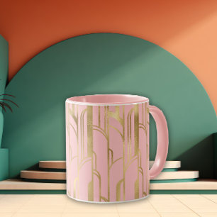 Pink und Gold Deco Träume Tasse