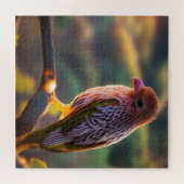 Pink und Gold Finch-a-Keet Jigsaw Puzzle (Horizontal)