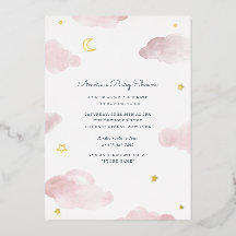 Pink und Gold Foil Sweet Dreams Baby Dusche laden