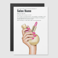 Pink und Gold Glam Chic Beauty Salon Eröffnung