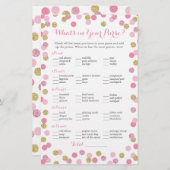 Pink und Gold Glitzer Was ist in deinem Handyspiel (Vorne/Hinten)