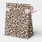 Pink und Gold Leopard Serie Design 12 Geschenkschachtel (Rückseite)