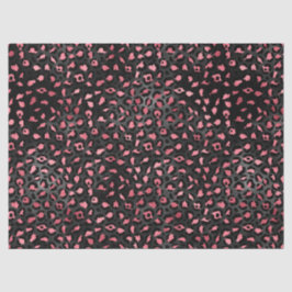 Pink und Gold Leopard Serie Design 14 Seidenpapier