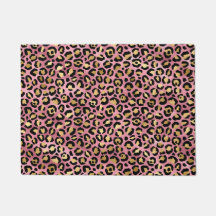 Pink und Gold Leopard Serie Design 15