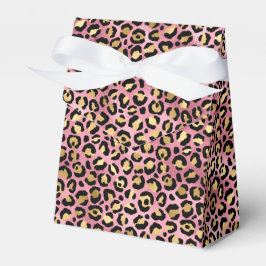 Pink und Gold Leopard Serie Design 15 Geschenkschachtel