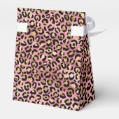 Pink und Gold Leopard Serie Design 15 Geschenkschachtel (Rückseite)