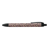Pink und Gold Leopard Serie Design 15 Kugelschreiber (Oberseite)