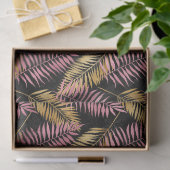 Pink und Gold Leopard Serie Design 17 Seidenpapier (Geschenk)