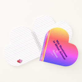 PINK UND GOLD PERSÖNLICHES DIARY MIT NAME UND TITE NOTIZBLOCK