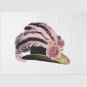 Pink und Gold Steampunk Serie Design 32 Seidenpapier