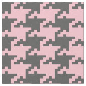 Pink und Grautmuster Stoff (Nahaufnahme)