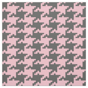 Pink und Grautmuster Stoff