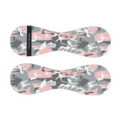 Pink und Gray Camouflage Ihr Name personalisieren Baseball (Paneele)