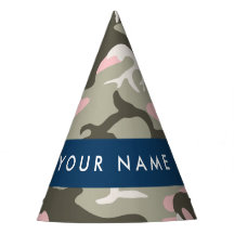 Pink und Green Camouflage Ihr Name Persönlich gest