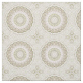Pink und Green Floral Mandala Design Stoff (Muster)