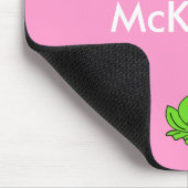 Pink und Green Frosch Maus Pad Mousepad (Ecke)