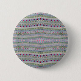 Pink und Green Hübsch Hearts Muster Button
