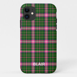 Pink und Green Kariert Phone Case