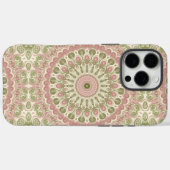 Pink und Green Mandala Muster Case-Mate iPhone Hülle (Rückseite (Horizontal))