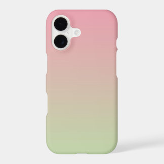 Pink und Grüne Ombre