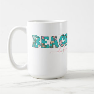 PINK UND GRÜNES SPRICHWORT KAFFEETASSE