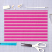 Pink und hellrosa Streifen Seidenpapier (Handwerk)