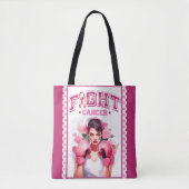 Pink und Hübscher Bluterbauchkrebs Tasche (Vorderseite)