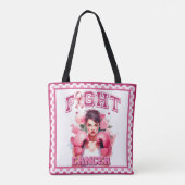 Pink und Hübscher Bluterbauchkrebs Tasche (Rückseite)