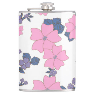 PINK UND LILA BLUME FLACHMANN
