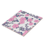 PINK UND LILA BLUME FLIESE (Seite)