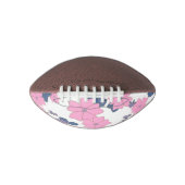 PINK UND LILA BLUME FOOTBALL (Vorderseite)