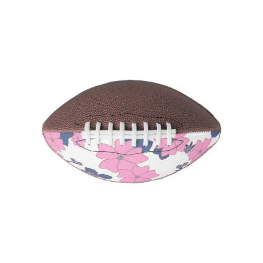 PINK UND LILA BLUME FOOTBALL (Vorderseite)