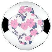 PINK UND LILA BLUME FUßBALL (Gedreht)