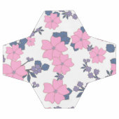 PINK UND LILA BLUME FUßBALL (Flach)
