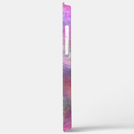 \Pink und Lila Bokeh Case-Mate iPhone Hülle (Rückseite / Links)