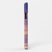Pink und Lila Cloudy Sky Phone Case (Hinten/Rechts)