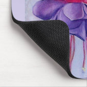PINK UND LILA FUSCHIAS MOUSEPAD (Ecke)